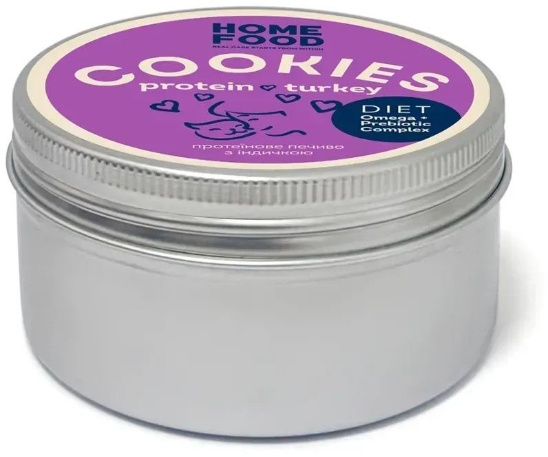 Протеиновое печенье для кошек Home Food с индейкой 80 г фото 5