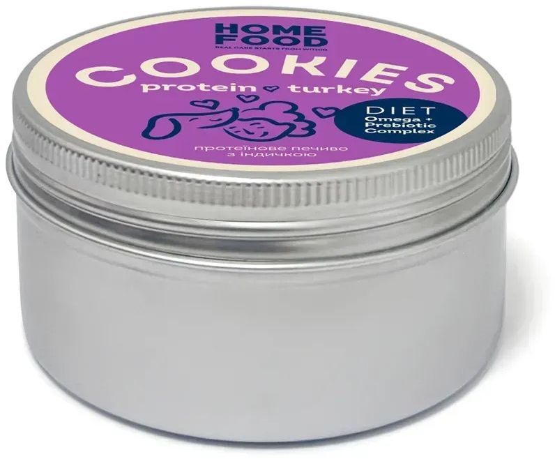 Протеиновое печенье для собак Home Food с индейкой 80 г фото 5