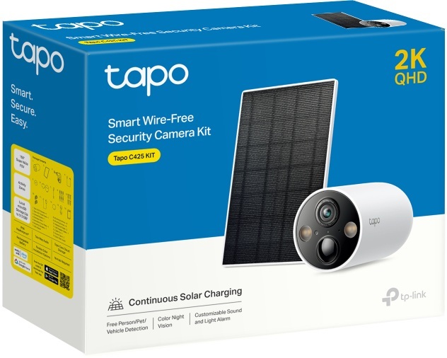 ≡ Комплект розумної бездротової камери TP-LINK TAPO C425 KIT 2K