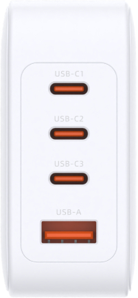 Мережевий зарядний пристрій D-Link 100Вт GAN 3хUSB-С, 1xUSB-A, White (DCP-101)фото2