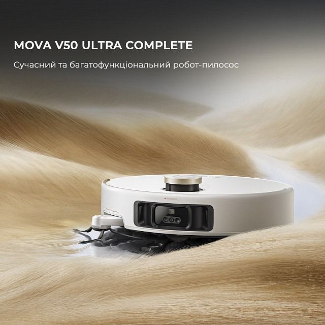 Робот-пилосос Mova V50 Ultra Complete White RLV72LE-1фото8