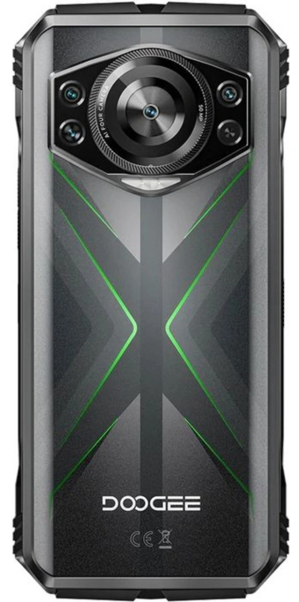 Смартфон Doogee S118 6.58" 12/512Gb 2SIM Black-Green (6923740243459) фото 3