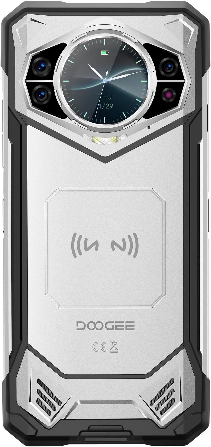 Смартфон Doogee S200 6.72" 12/256Gb 2SIM Mecha Silver (6923740227824) фото 4