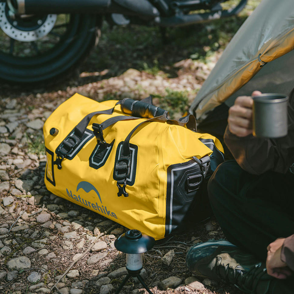 Водонепроникна дорожня сумка Naturehike CNK2450XB015, 60 л, жовтафото5