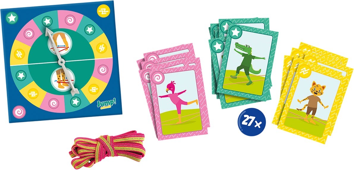 Розвиваюча гра з резинкою для стрибків Ses Creative Стрибуча команда (02248S)фото2