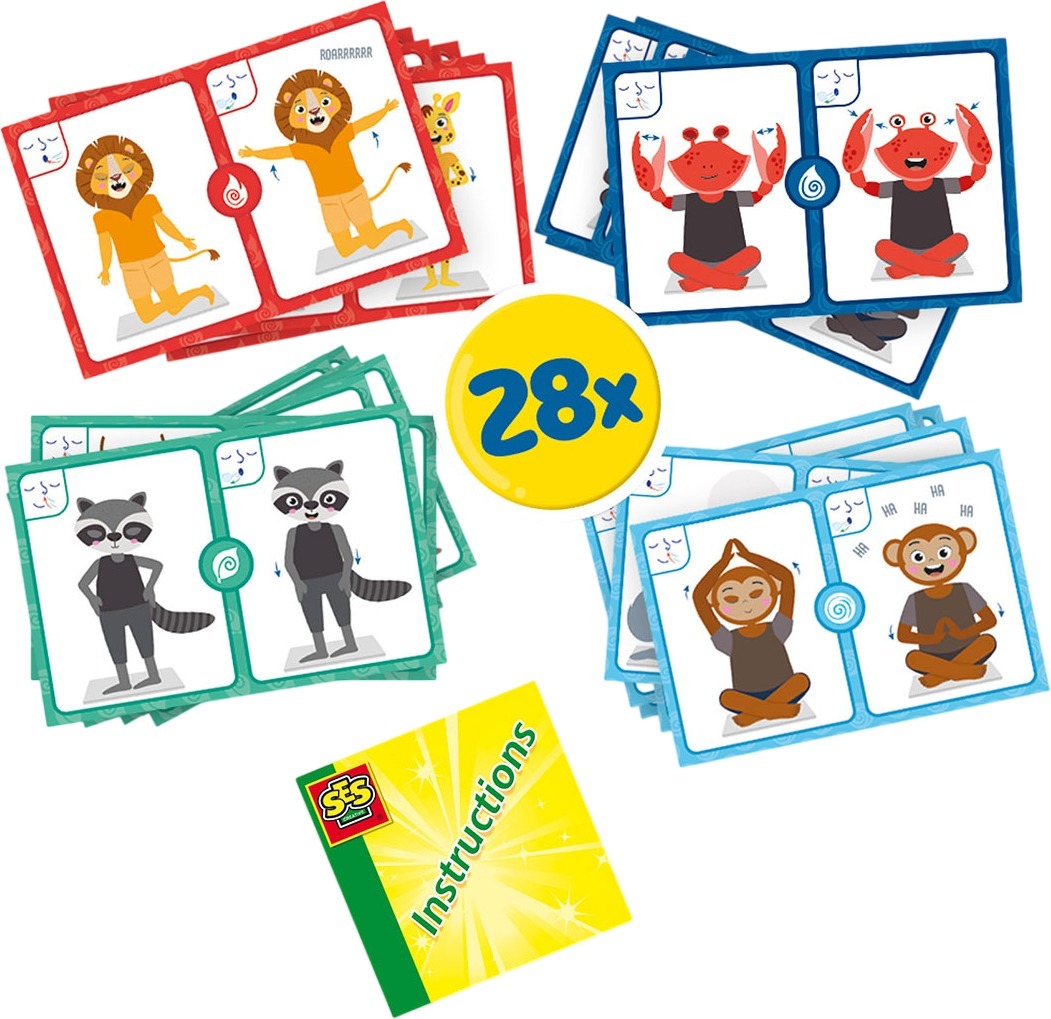 Ігровий набір Ses Creative Дзен: Йога з тваринами (02407S)фото