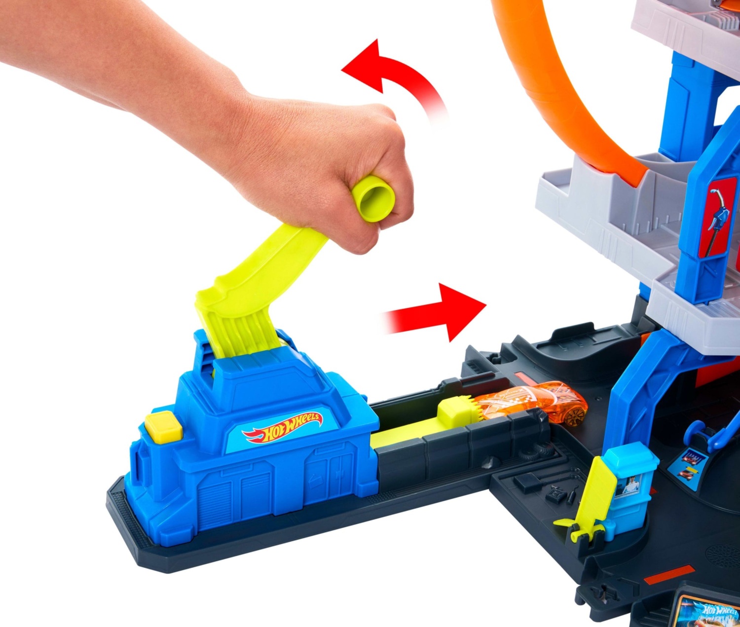 Набор "Гараж из мега петлей" Hot Wheels (JBM74) фото