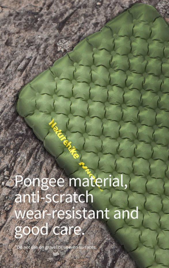 Матрац надувний надлегкий двомісний Naturehike CNK2450WS014 зеленийфото6