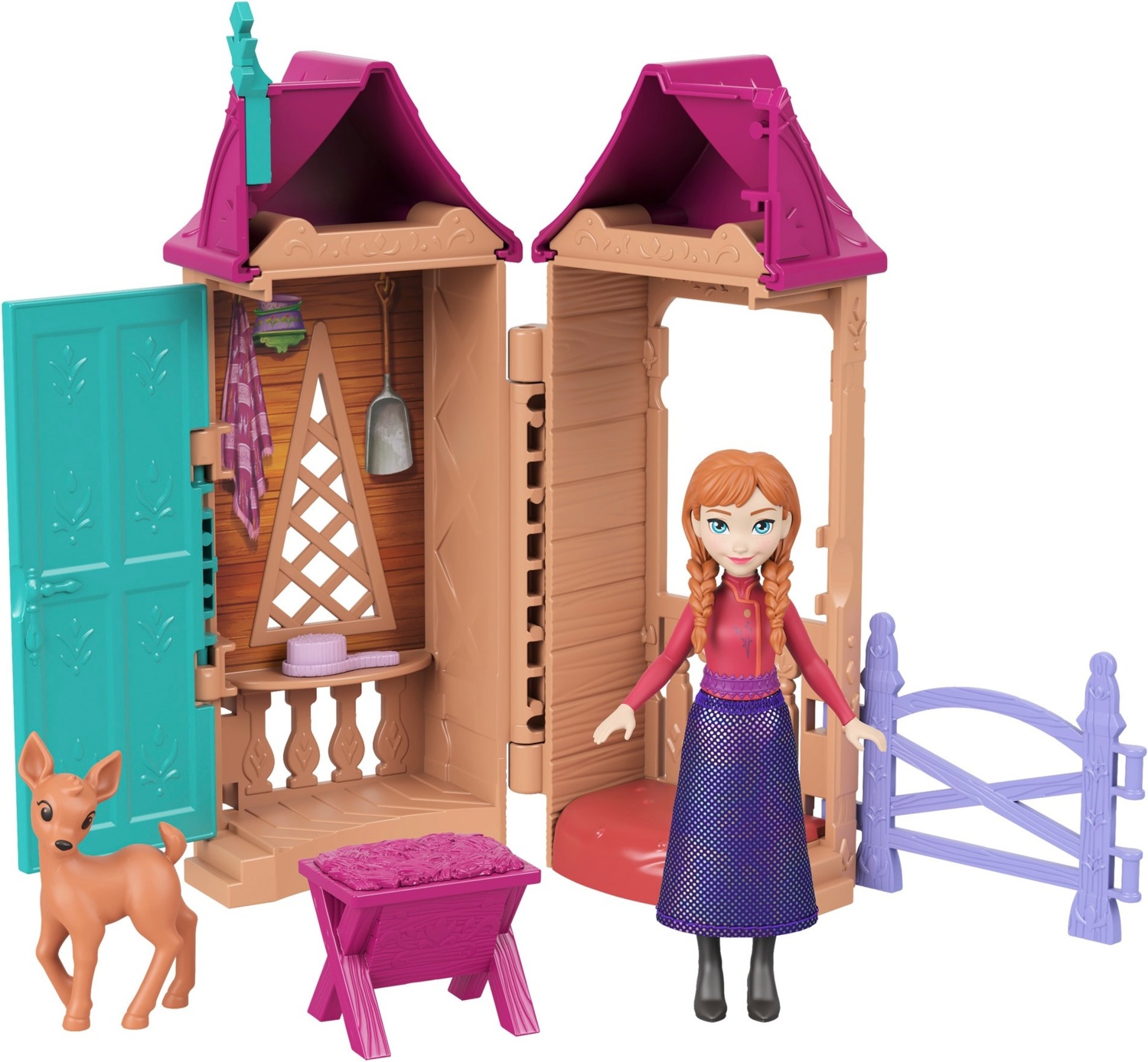 Набор с мини-куклой "Эрендельский городок" из м/ф "Ледяное сердце" (сюрприз) (JFG24) фото