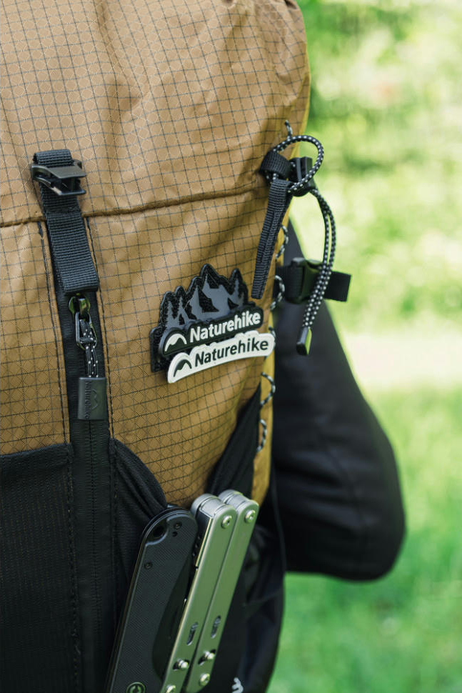Рюкзак туристичний Naturehike CNK2300016, 30+5 л, коричневийфото8