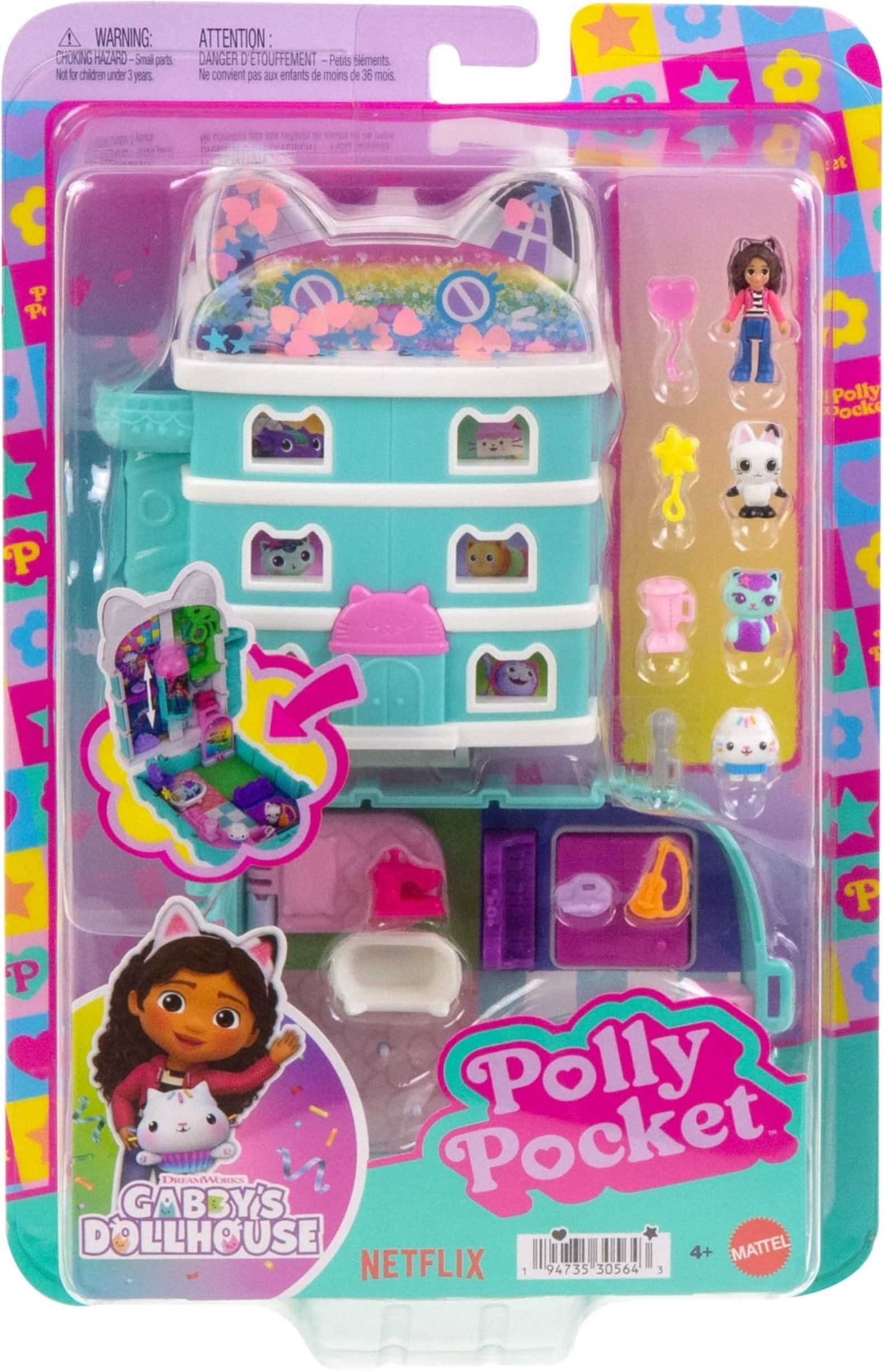 Кукольный домик Габби от Polly Pocket (JFV02) фото 6