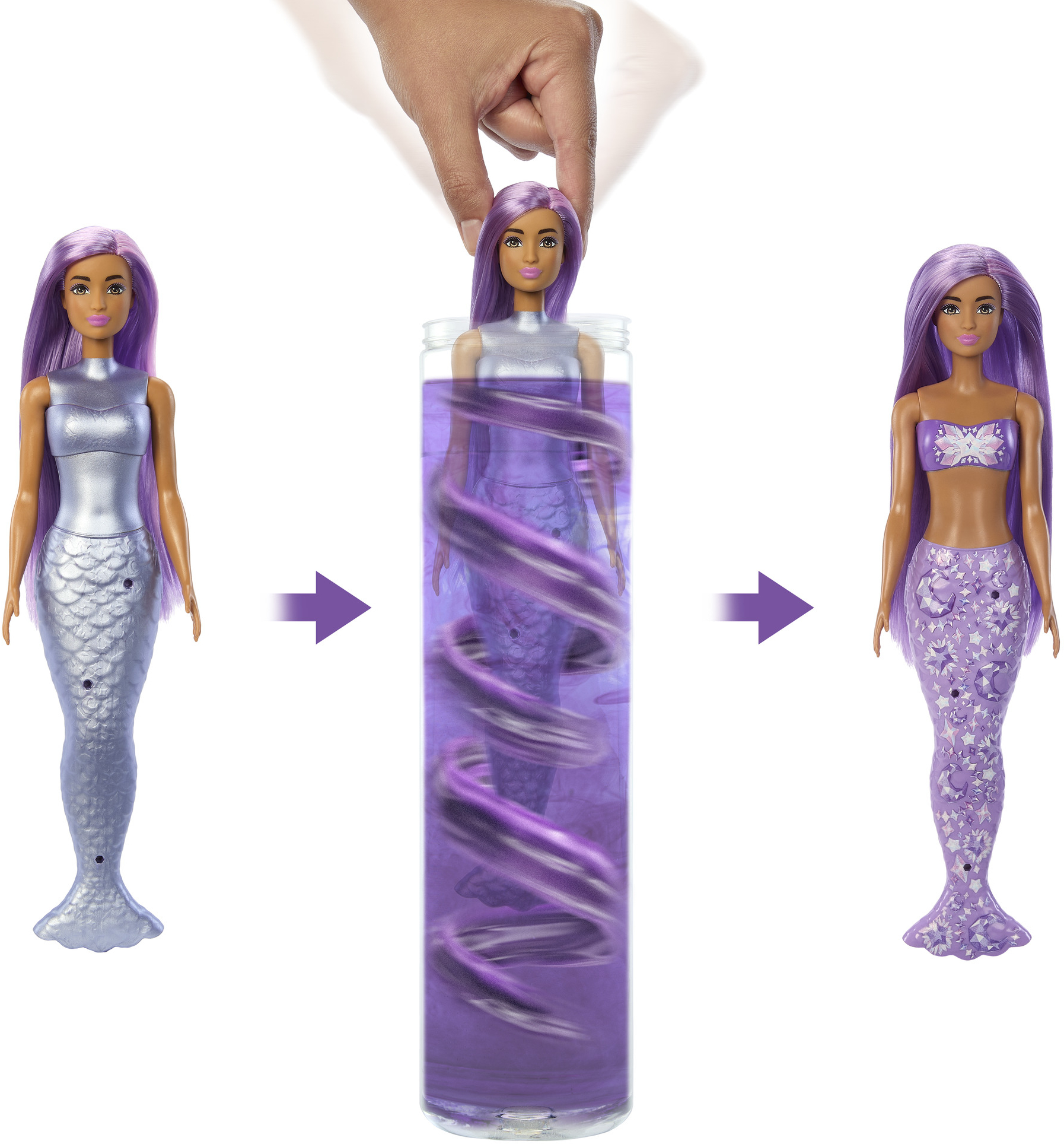 Кукла Barbie Color Reveal серии "Шариковые любимцы" (сюрприз) (JFV58) фото 