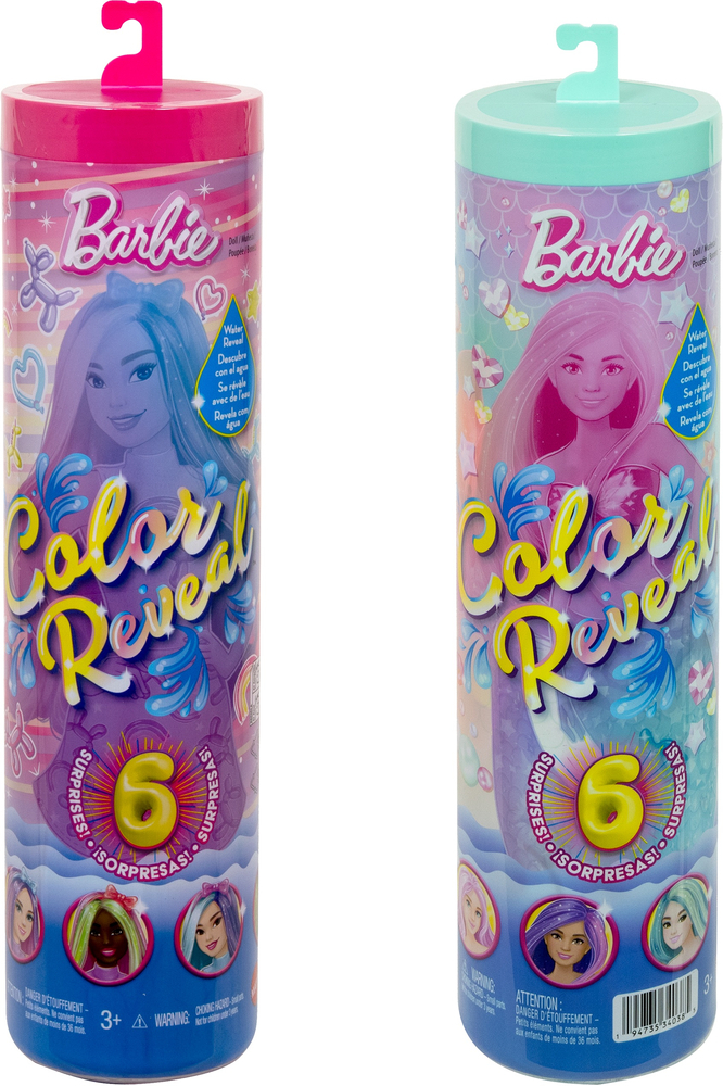 Кукла Barbie Color Reveal серии "Шариковые любимцы" (сюрприз) (JFV58) фото 