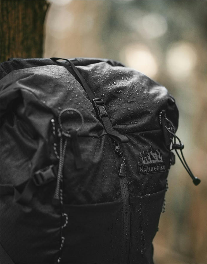 Рюкзак туристичний Naturehike CNK2300016, 30+5 л, чорнийфото2