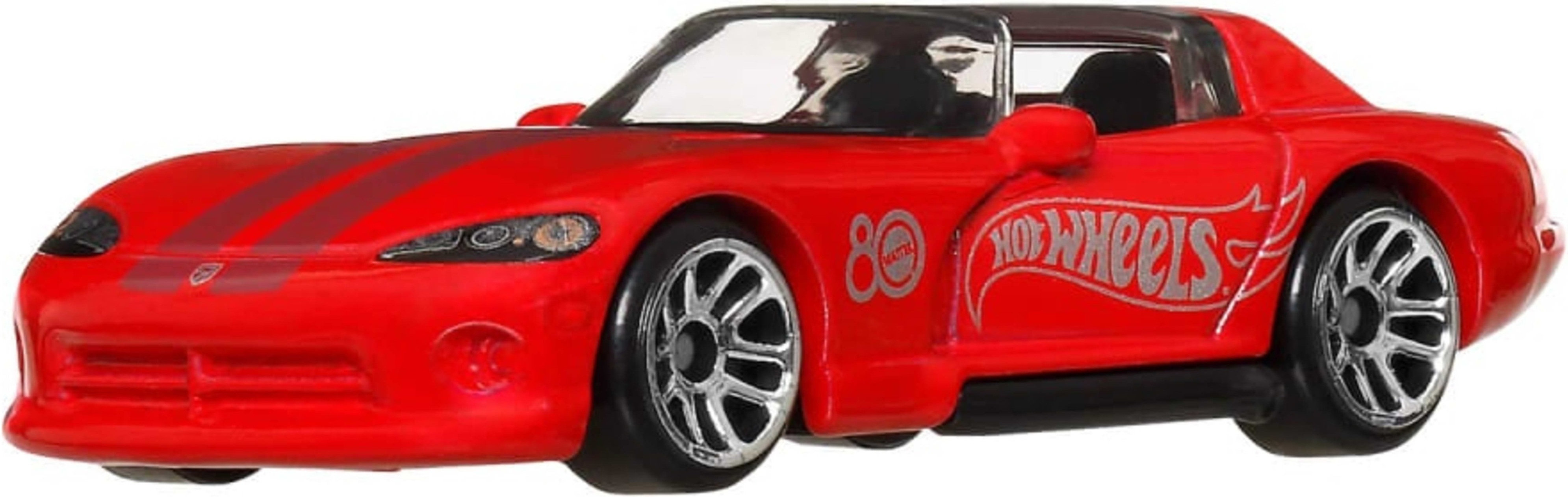 Тематичний набір з 8 машинок "80 років драйву Mattel" Hot Wheels (JGK09)фото4