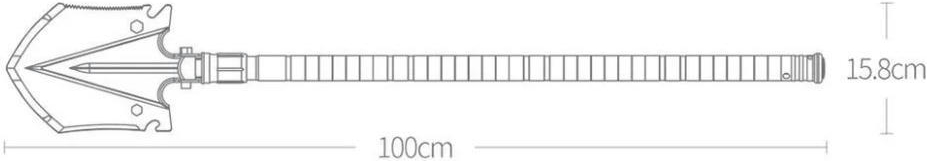 Многофункциональная лопата NexTool Folding Shovel Regular NE0114 фото 2