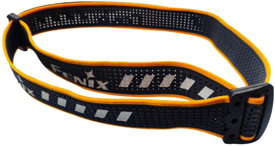 Лента для налобных фонарей Fenix одинарная черно-оранжевая AFH-03 фото 4