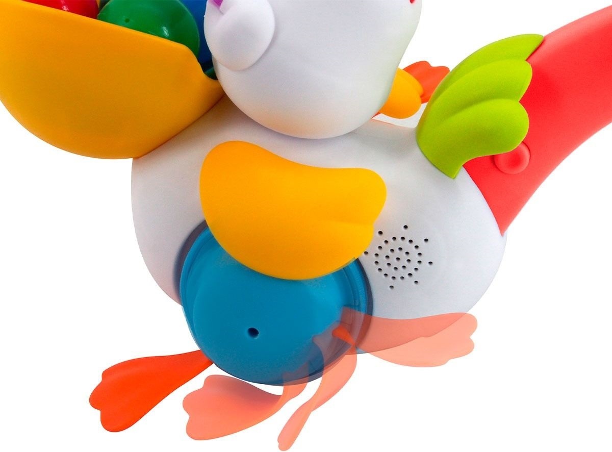 Іграшка-каталка KIDDI SMART – Пелікан-Витівник (українська) (064642)фото5