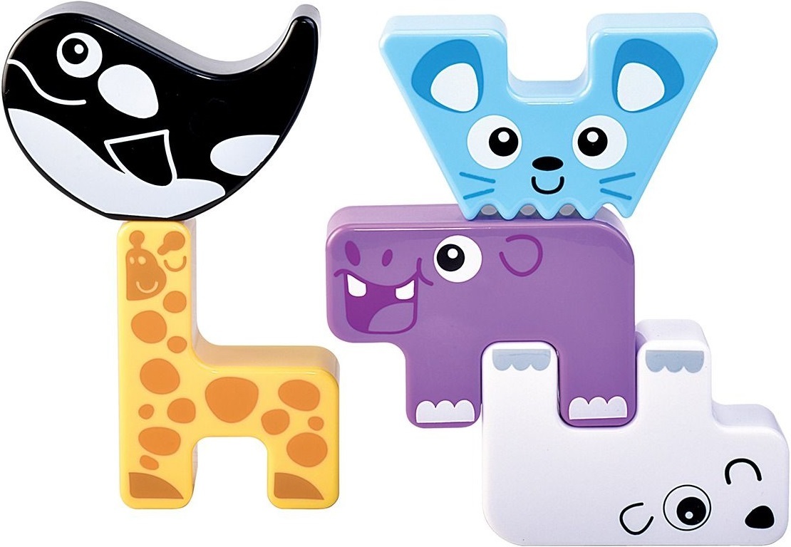 Учебный игровой набор KIDDI SMART – Зверушки-пазлики (4562-KS) фото 