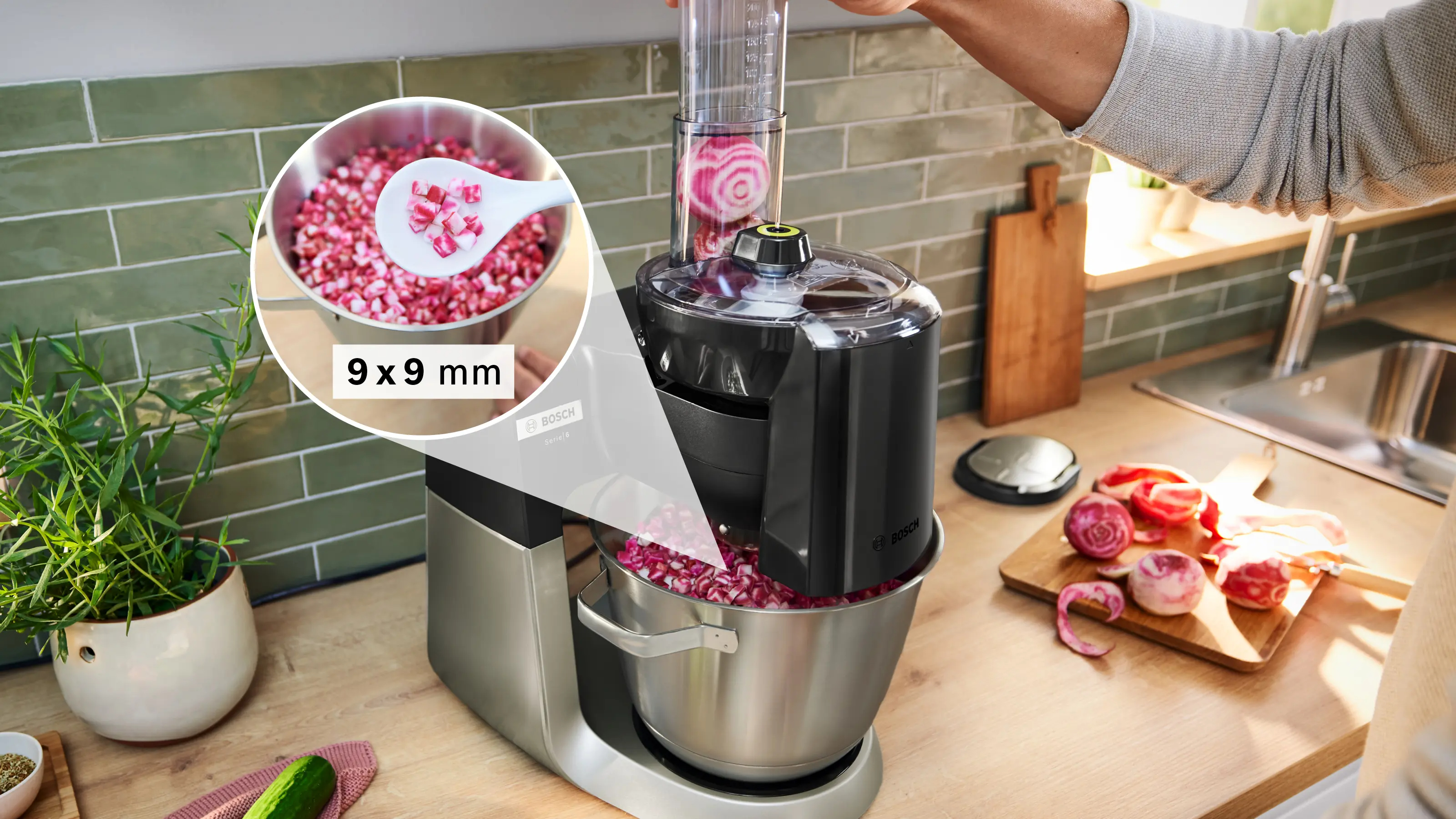 Насадка для нарезки кубиками Bosch MUZS68CC фото 8