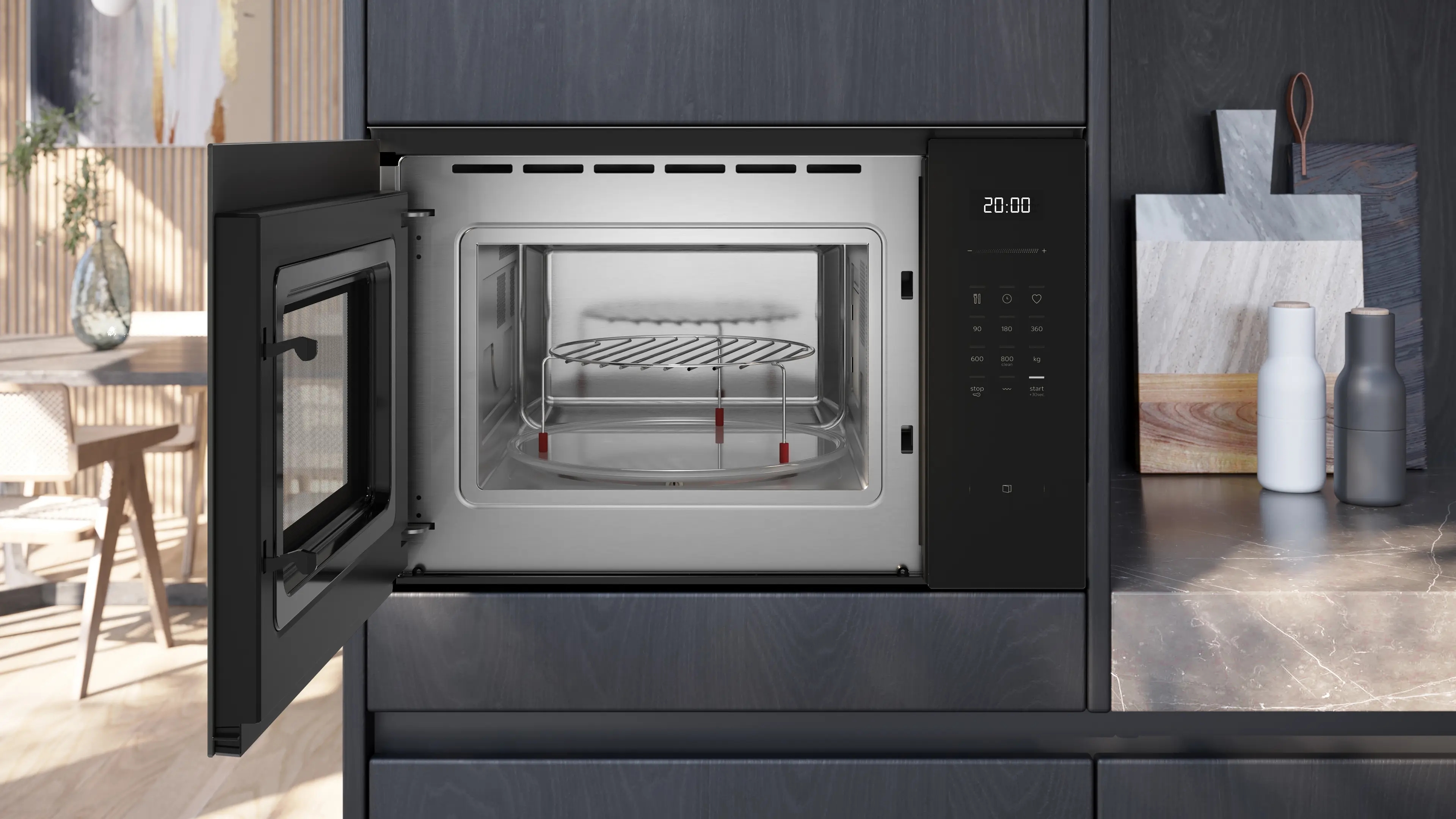 Встраиваемая микроволновая печь Siemens BE555LMB2 фото 7