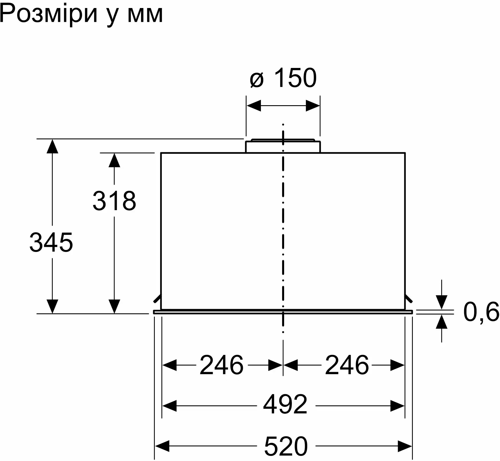 Вытяжка Bosch DLN56AC50 фото 2