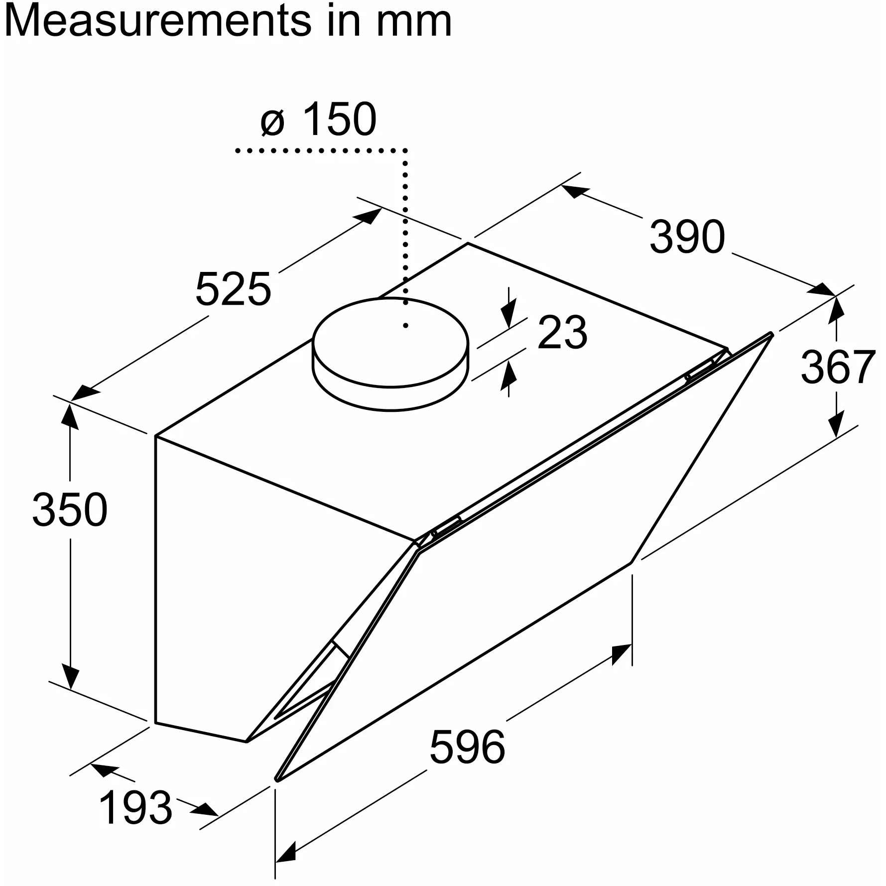 Вытяжка Siemens LC66KPJ60T фото 3