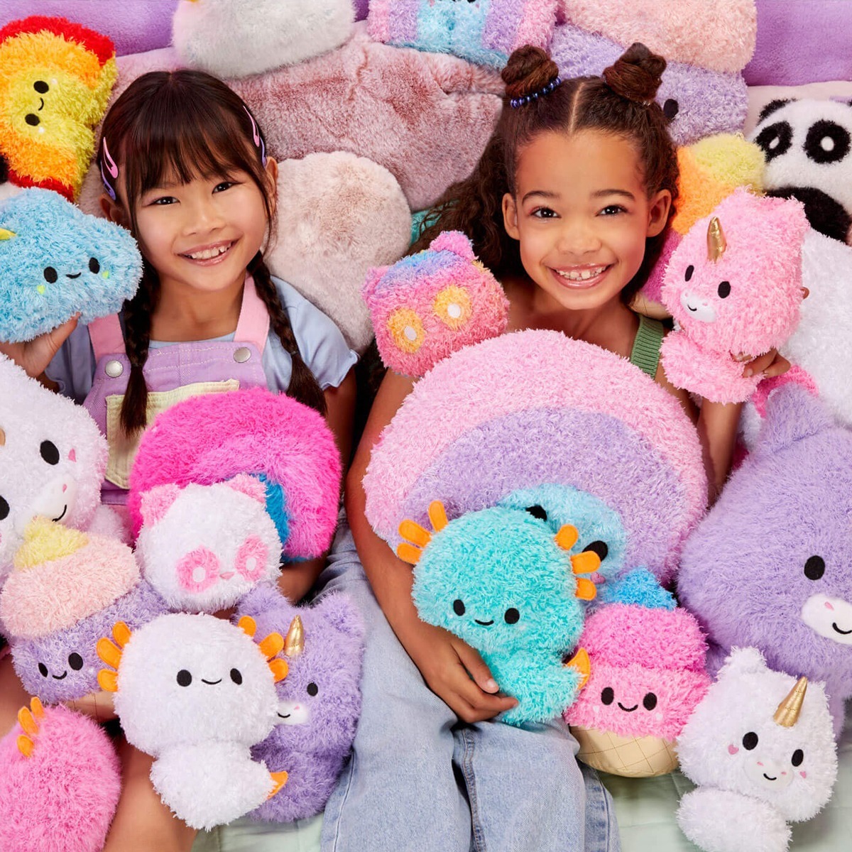 Мягкая игрушка-антистресс Fluffie Stuffiez серии "Small Plush" – Торт/Пицца (594475-4) фото 8