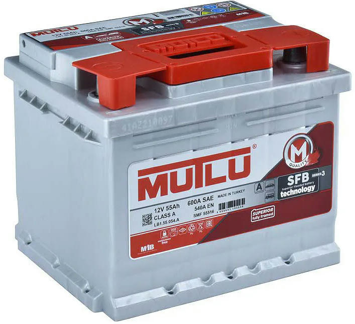 Акумулятор MUTLU 6СТ-55 (0) SFB LB1.55.054.Aфото2