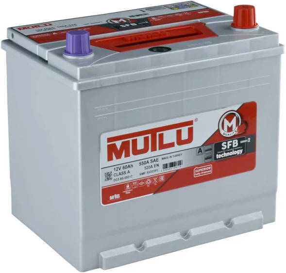 Акумулятор MUTLU 6СТ-60 (0) Asia SFB D23.60.052.C фото 2