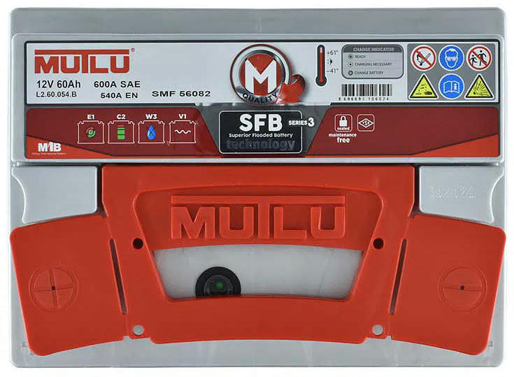 Акумулятор MUTLU 6СТ-60 (1) SFB L2.60.054.Bфото3