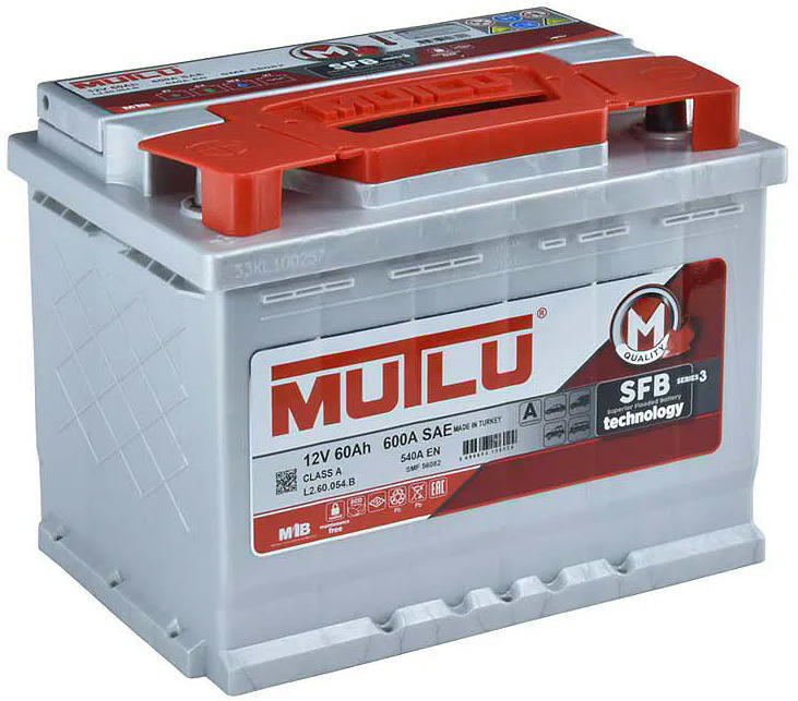 Акумулятор MUTLU 6СТ-60 (1) SFB L2.60.054.Bфото2