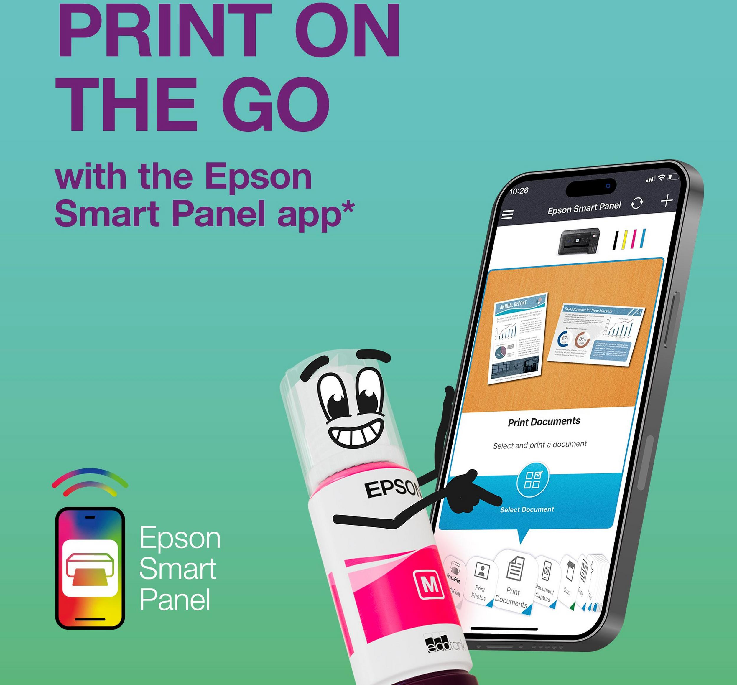 БФП струменевий Epson EcoTank L6260 з WI-FI (C11CJ62404)фото