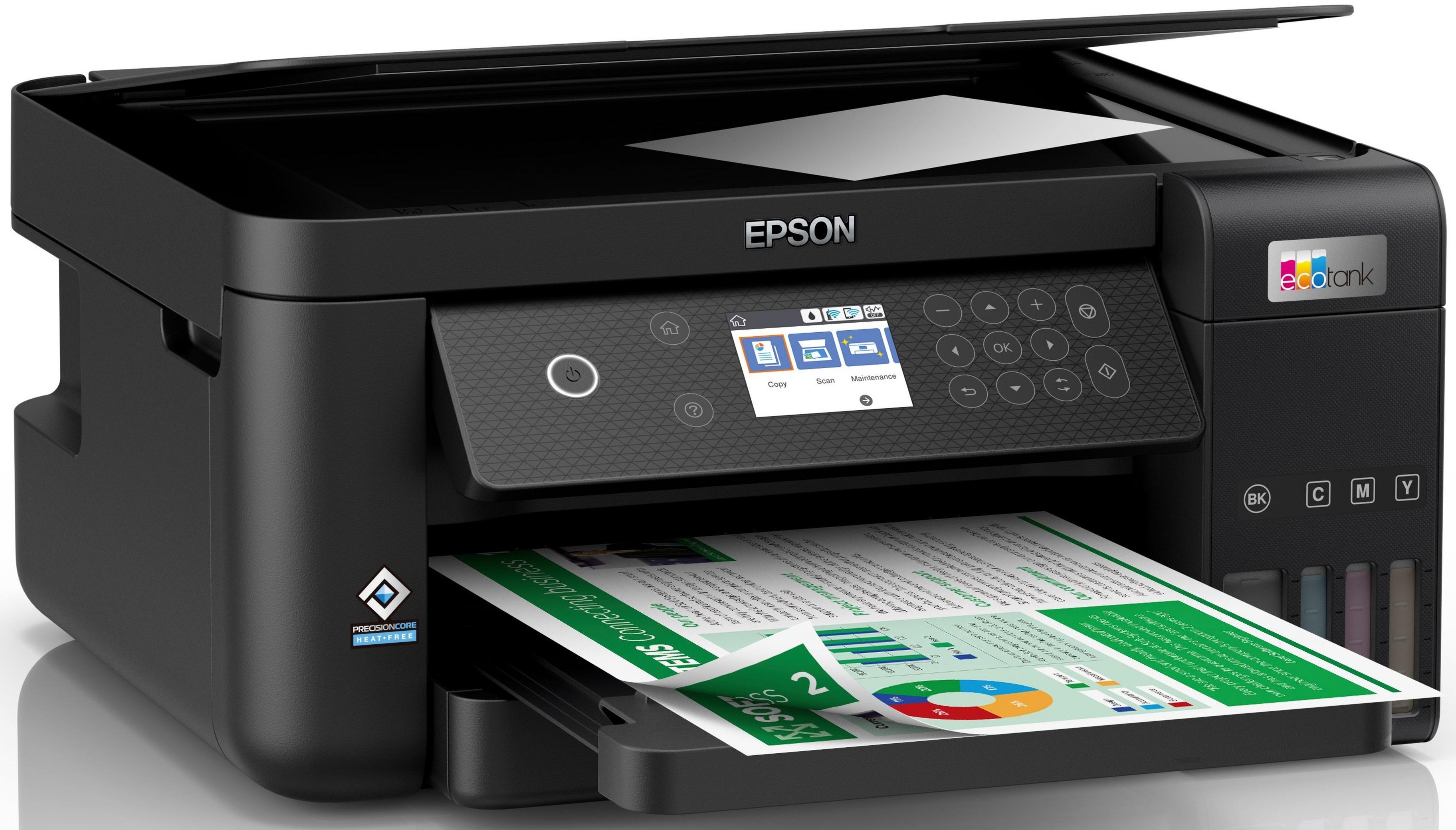 БФП струменевий Epson EcoTank L6260 з WI-FI (C11CJ62404)фото