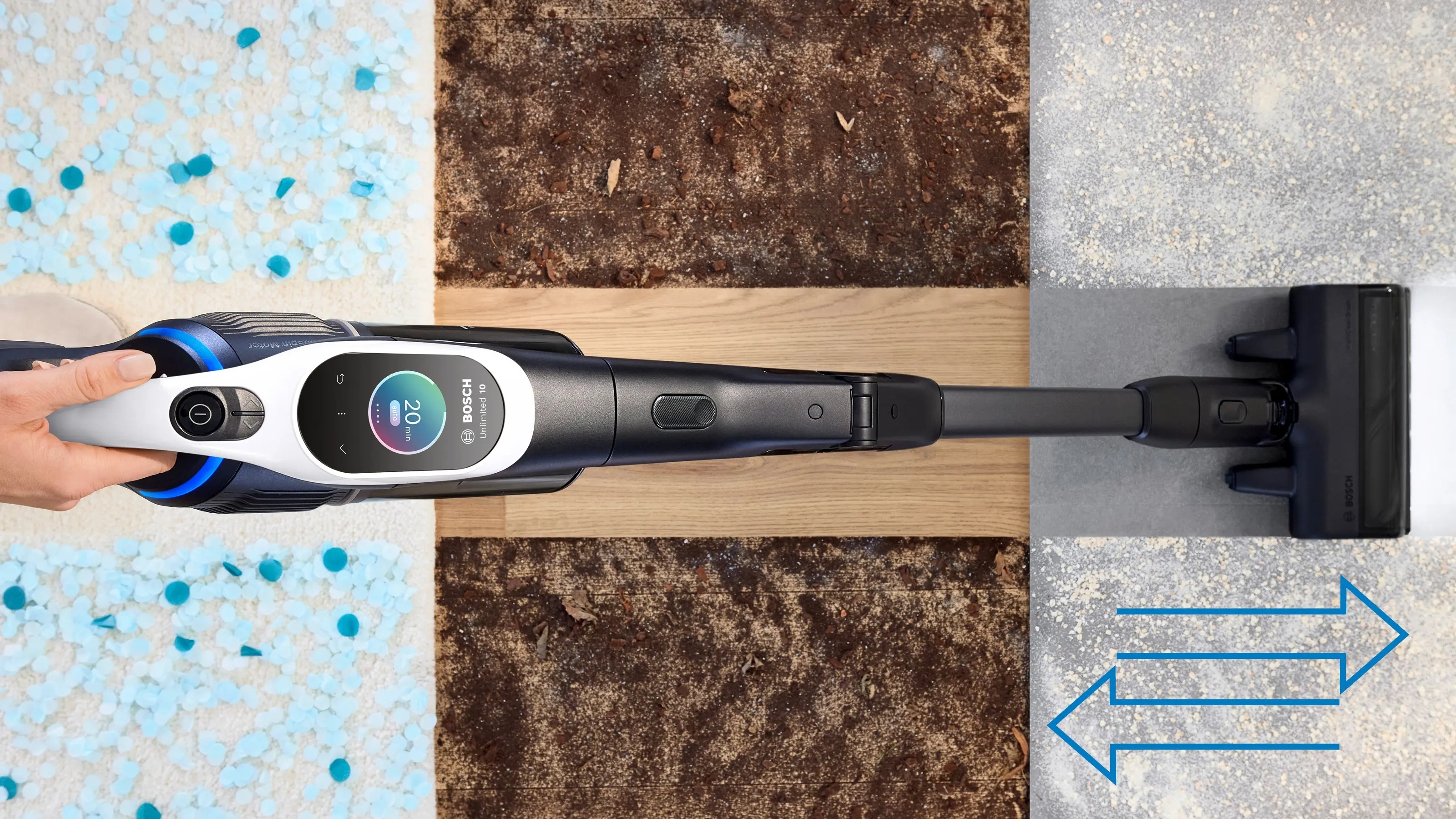 Акумуляторний пилосос Bosch BCS1041WACфото6