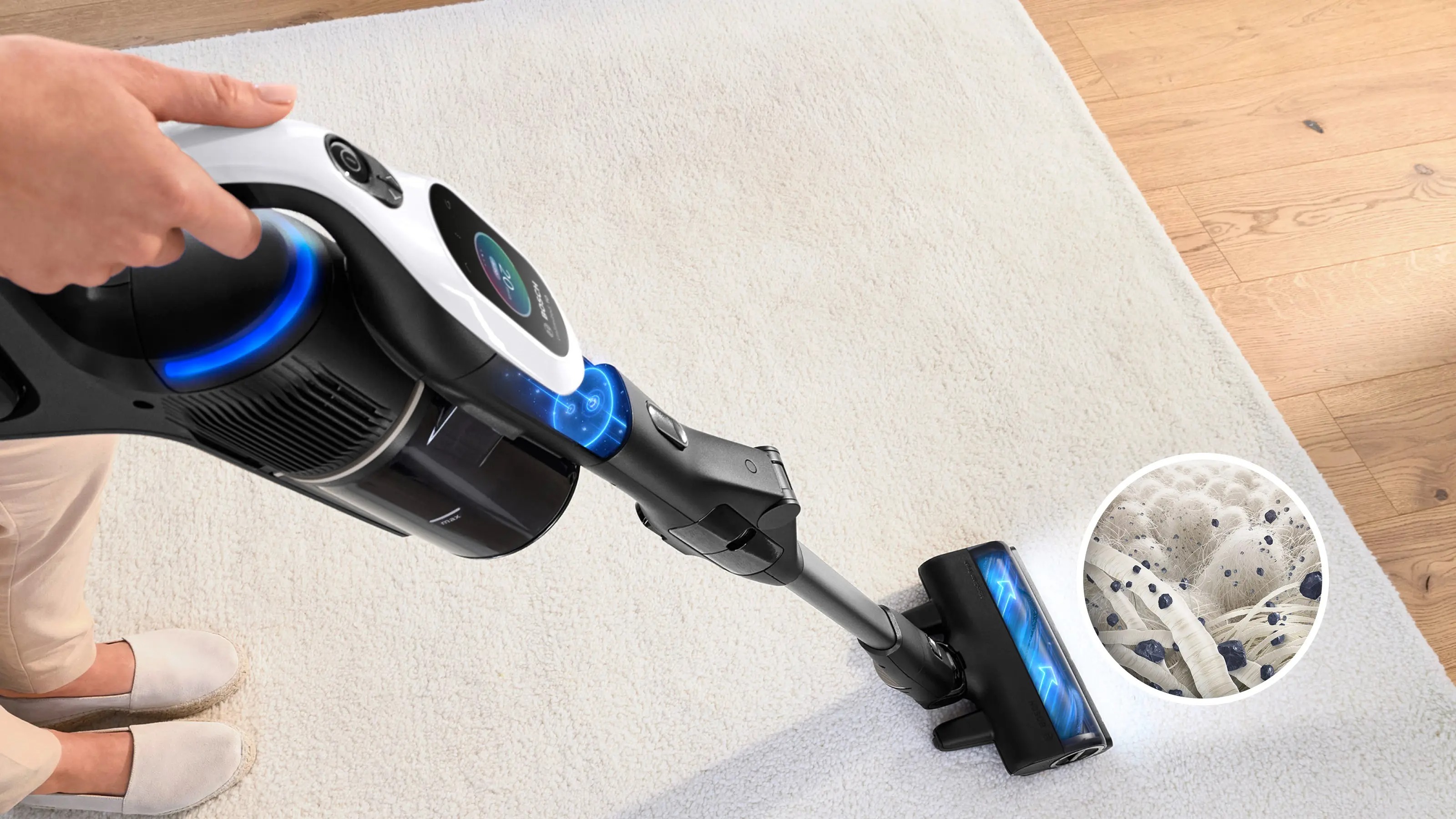 Акумуляторний пилосос Bosch BCS1041WACфото7