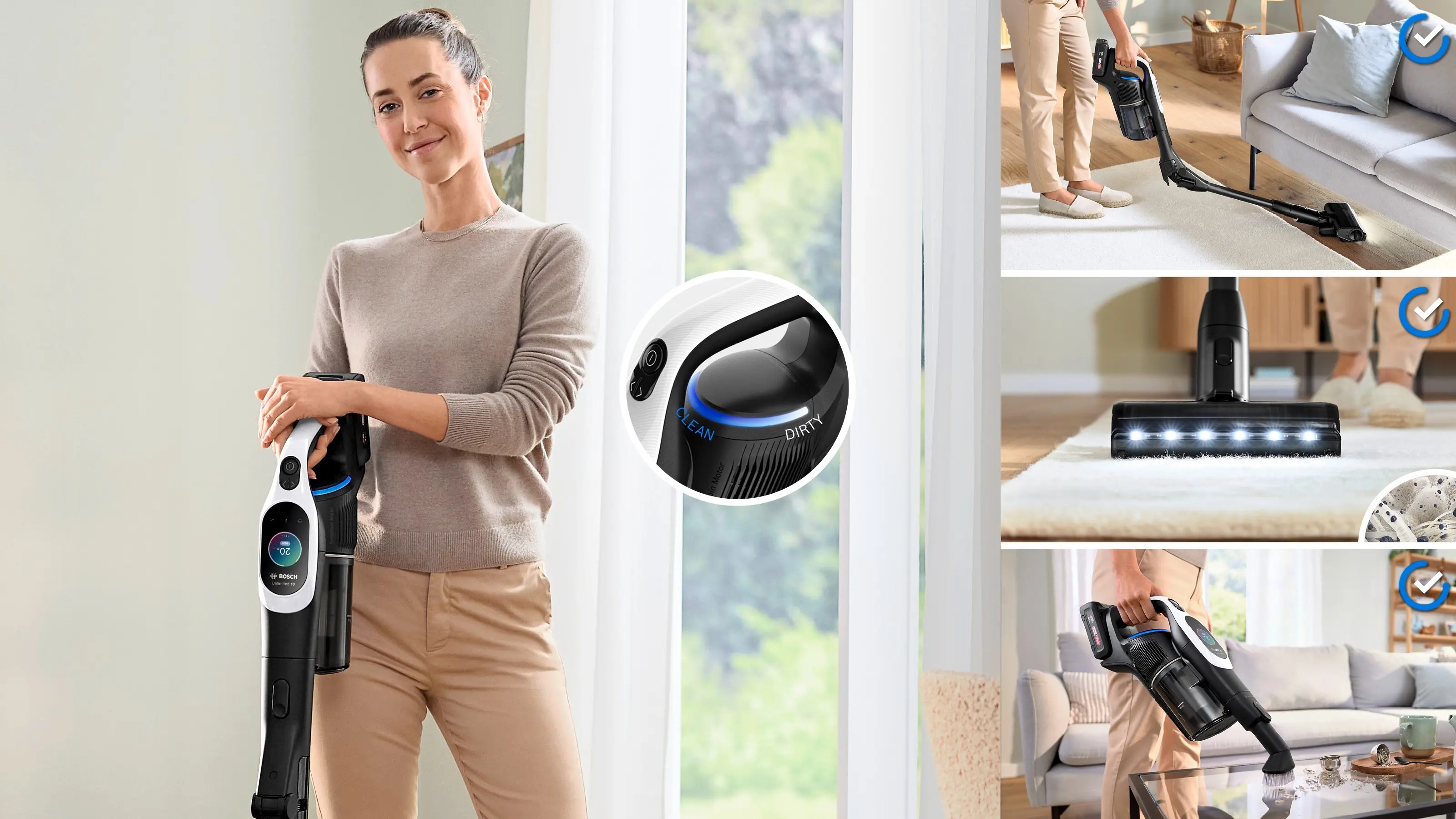 Акумуляторний пилосос Bosch BCS1041WACфото8