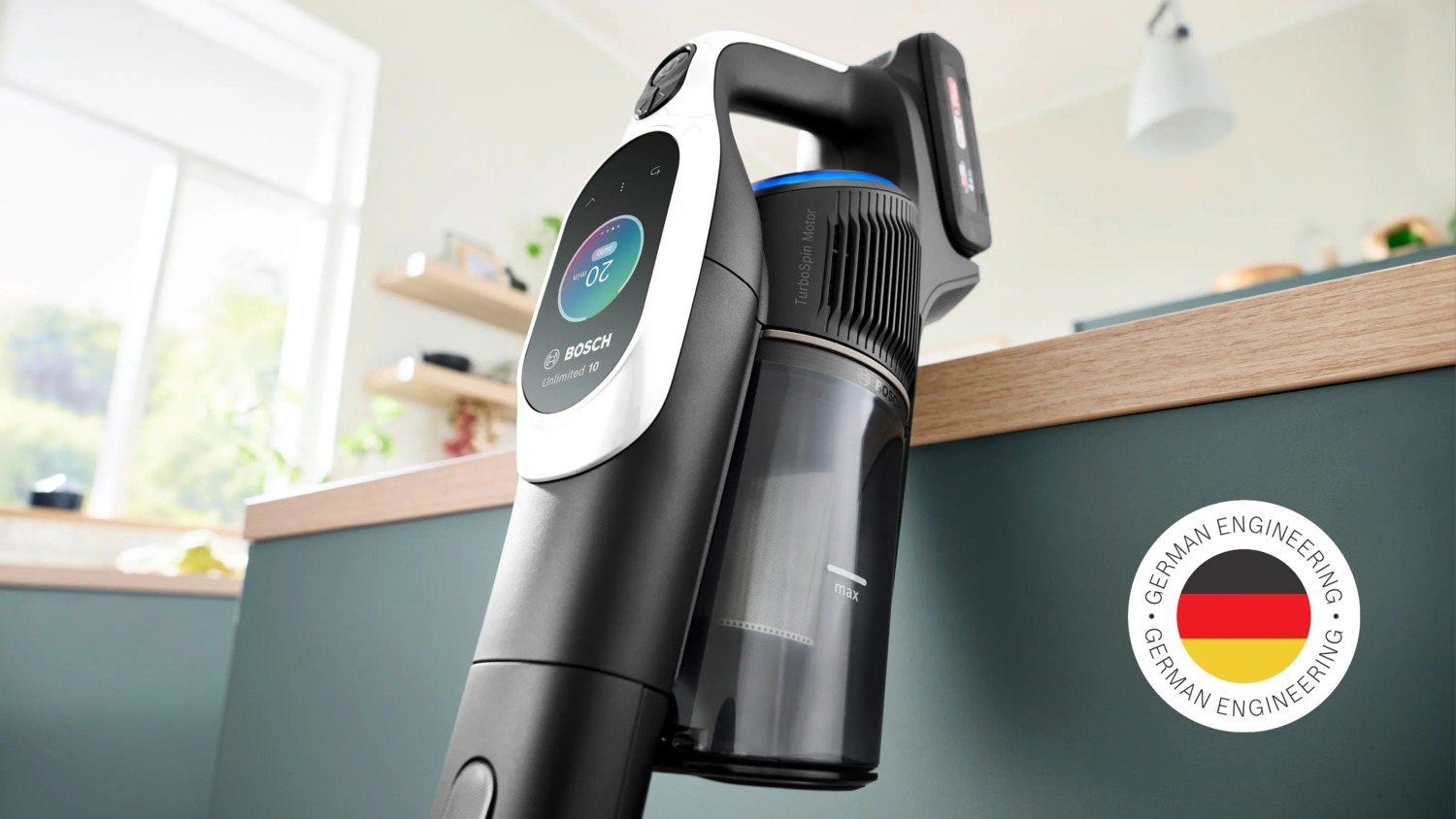 Акумуляторний пилосос Bosch BCS1041WACфото