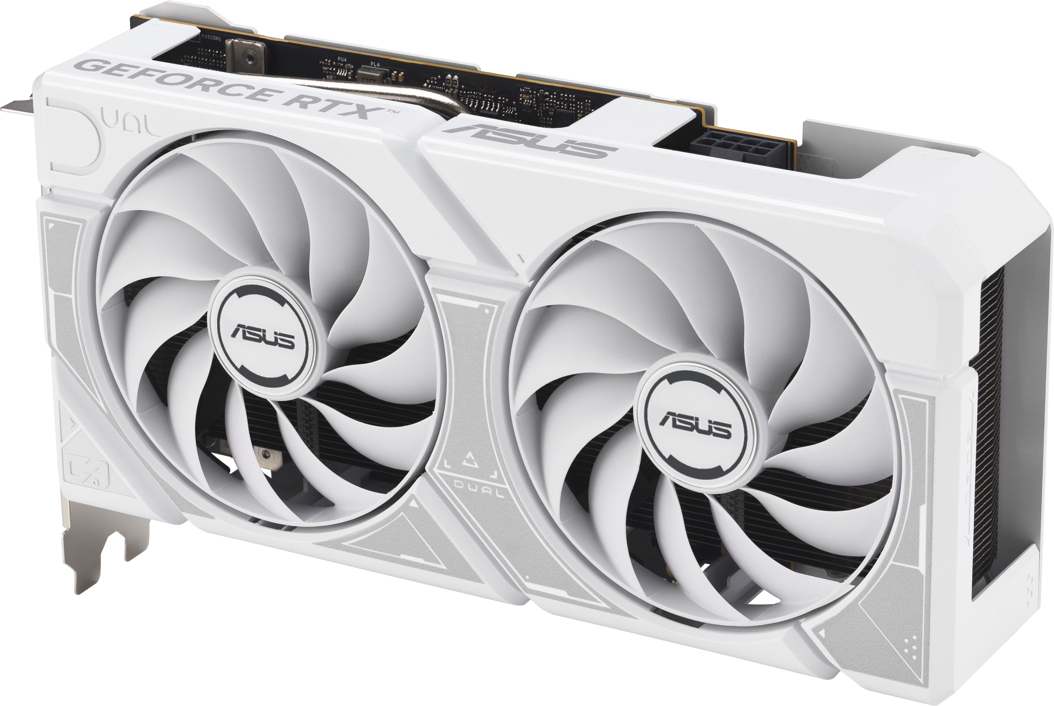 Відеокарта ASUS GeForce RTX 5060 8GB GDDR7 OC DUAL-RTX5060-O8G-WHITE (90YV0N15-M0NA00)фото3