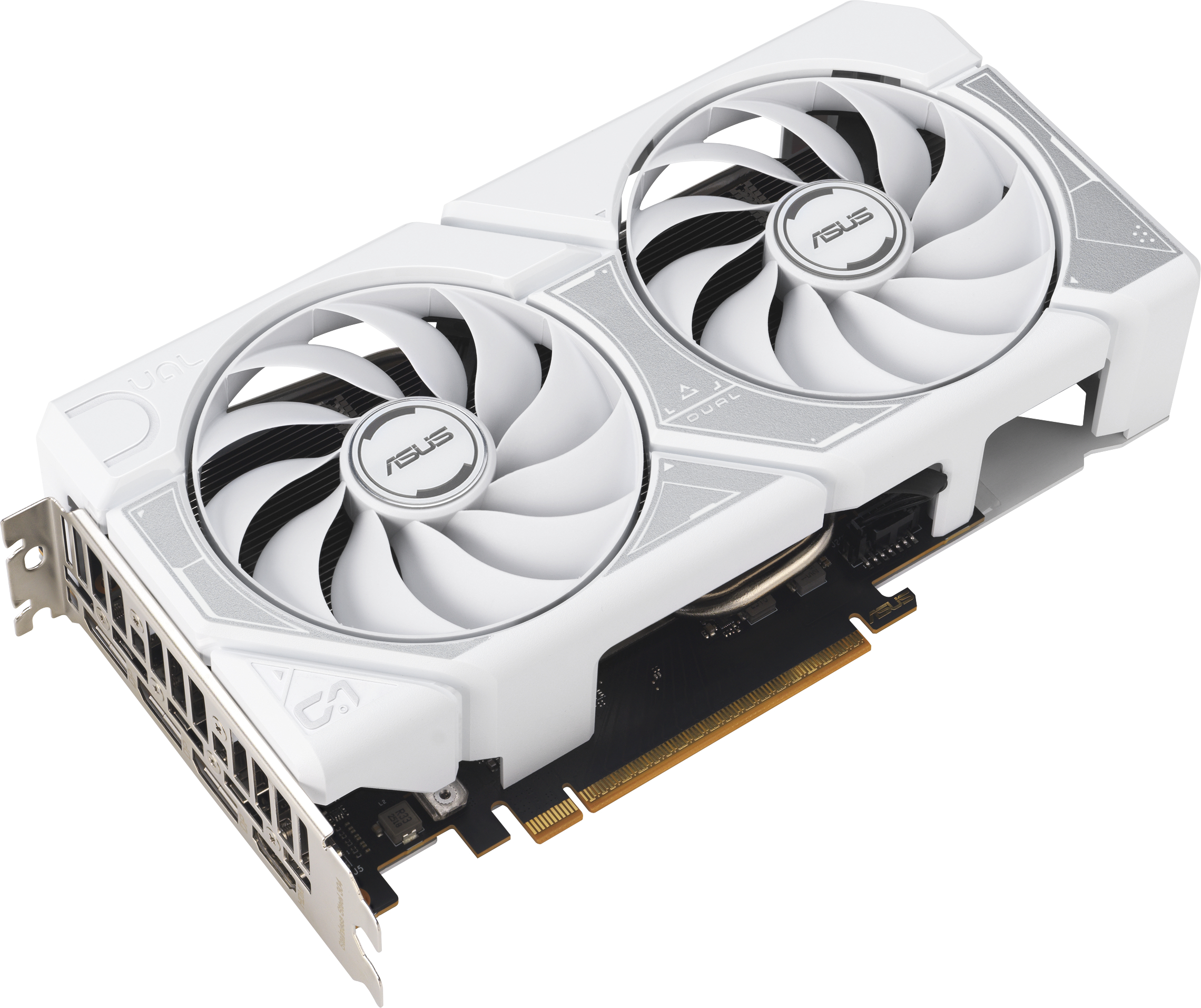 Відеокарта ASUS GeForce RTX 5060 8GB GDDR7 OC DUAL-RTX5060-O8G-WHITE (90YV0N15-M0NA00)фото6