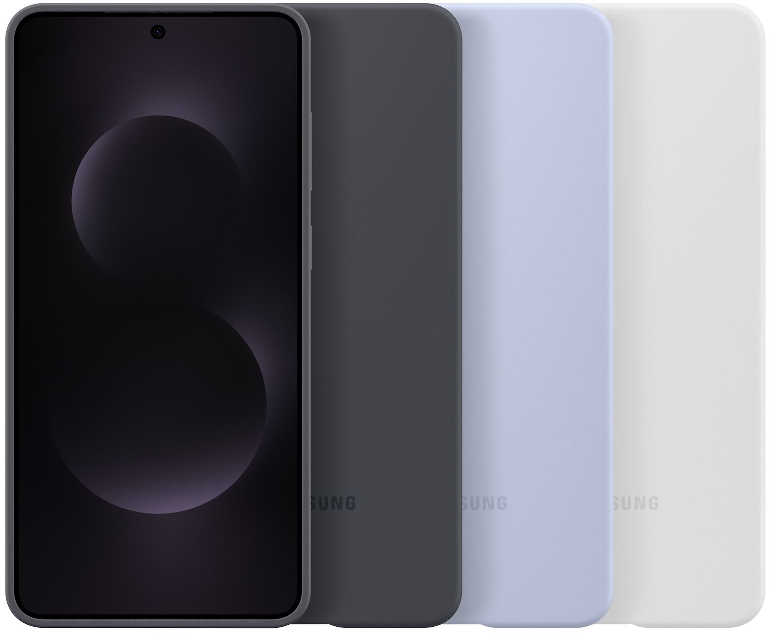 Чохол Samsung для Galaxy S25 Edge (S937), Silicone case, Lignt Grayфото6