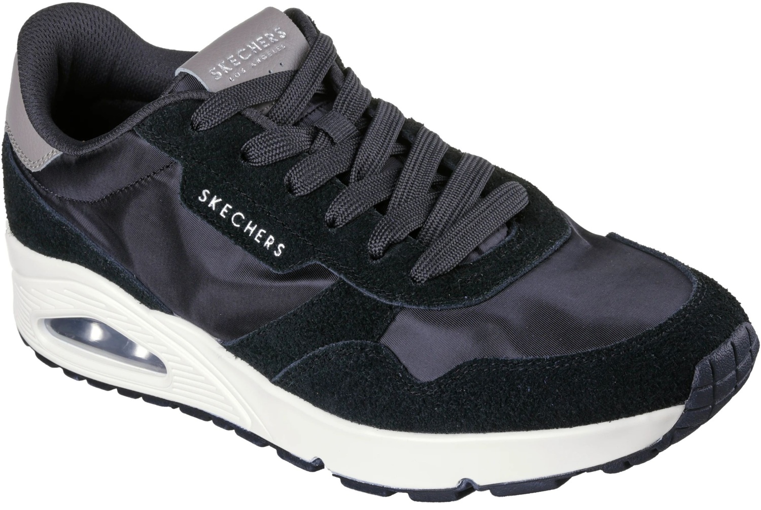 Кросівки чоловічі Skechers Uno 183053 BLK 43 (10 US) чорніфото