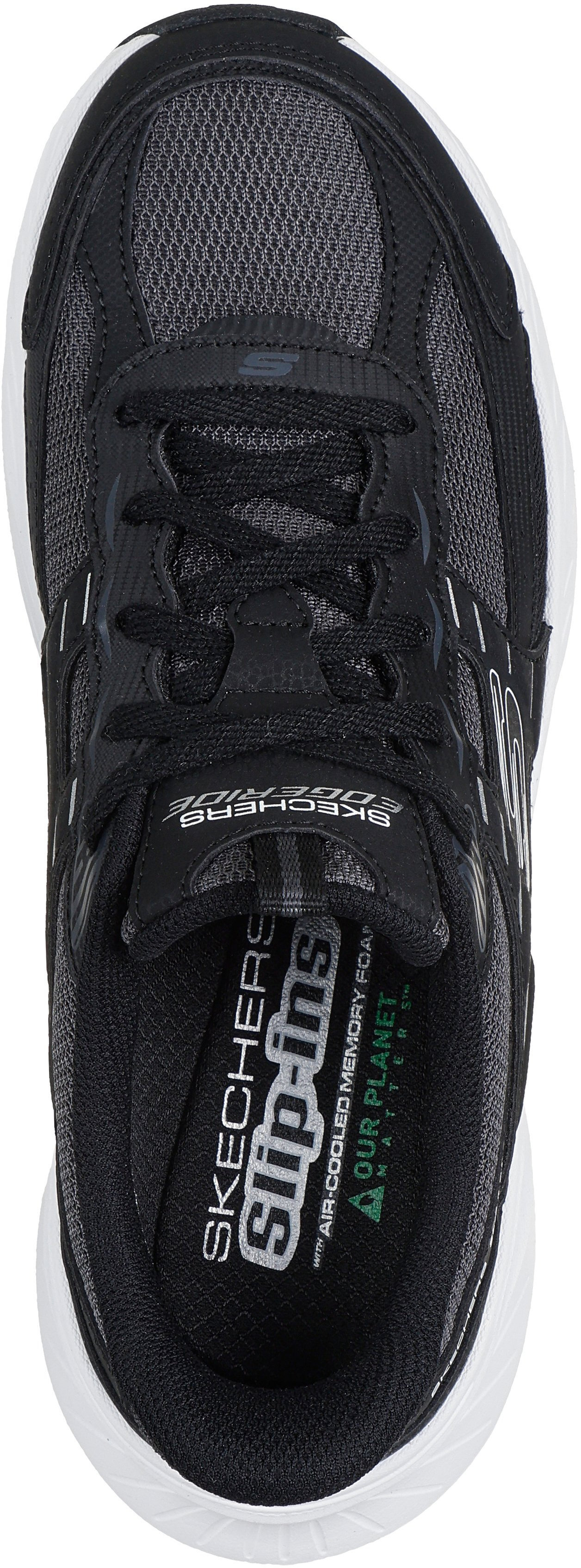 Кроссовки женские Skechers Edgeride 150497 BKW 36.5 (6.5 US) черные фото 4