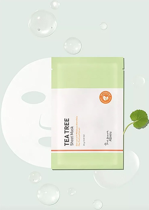 Маска тканинна A'pieu The Pure Tea Tree заспокійлива 23 гфото5