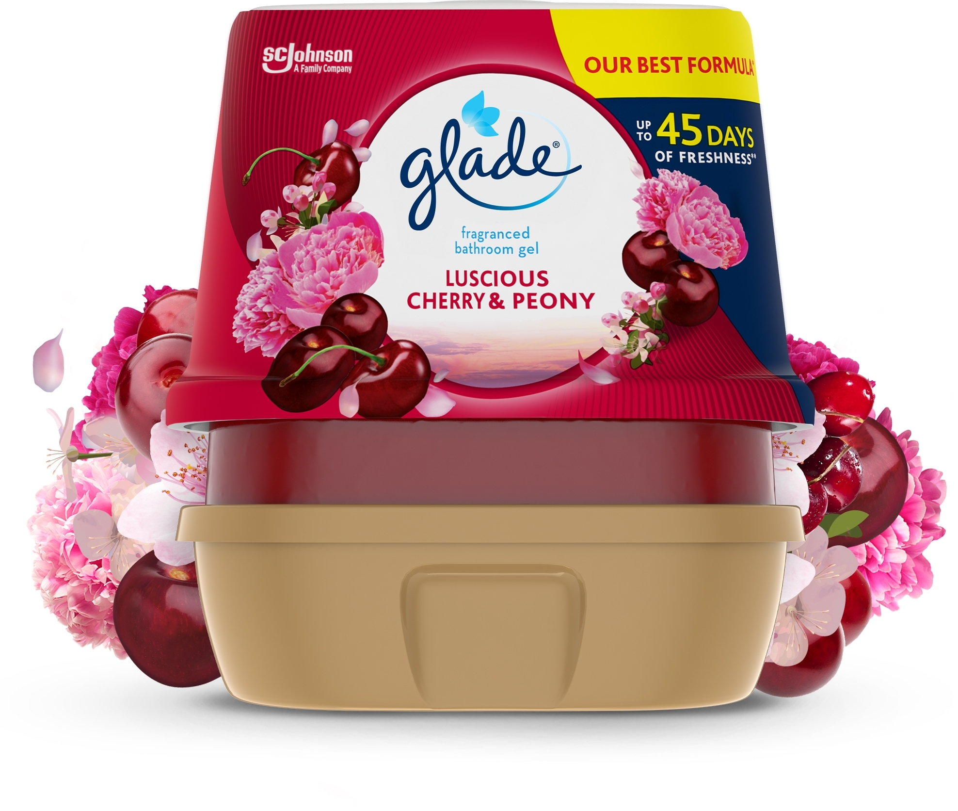 Аромагель Glade Півонія та Соковиті ягоди 180 г фото3