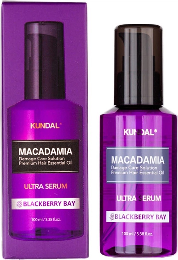 Масло-сыворотка для волос Kundal Macadamia Blackberry Bay 100 мл фото 2