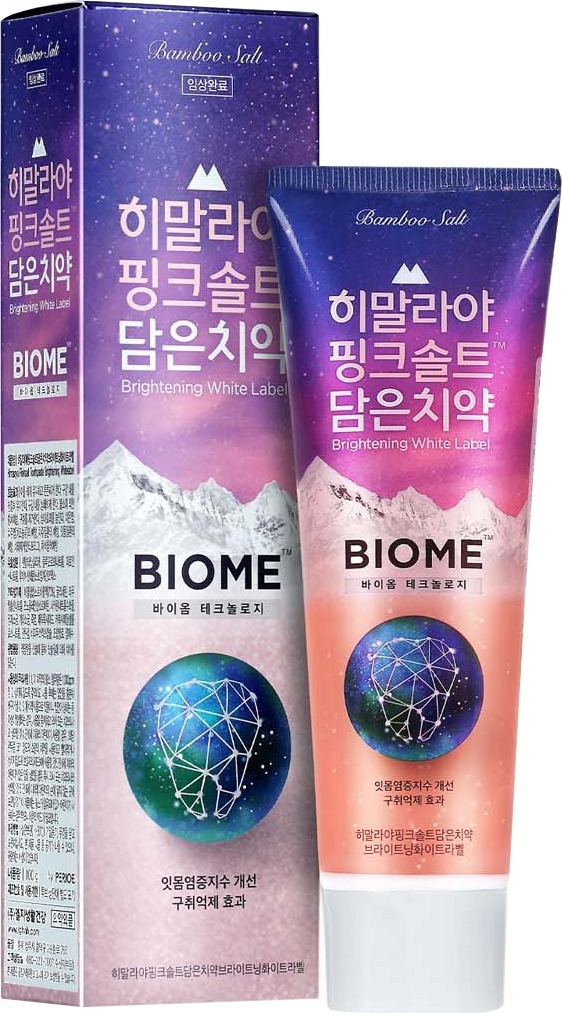 Зубная паста LG Bamboosalt Pinksalt мята Byom 100 г фото 2