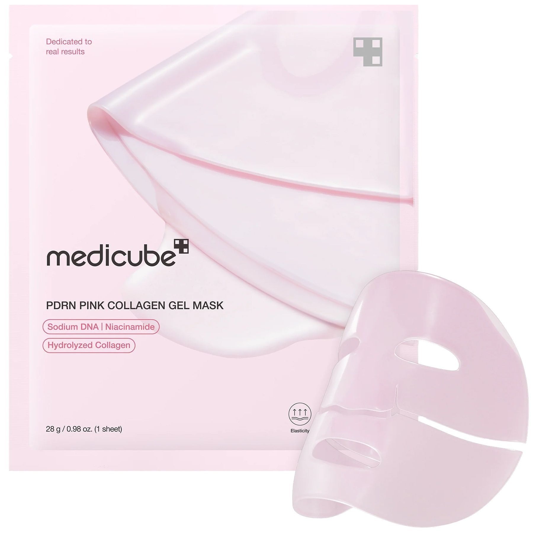 Маска гідрогелева Medicube Pdrn Pink Collagen 28 гфото4