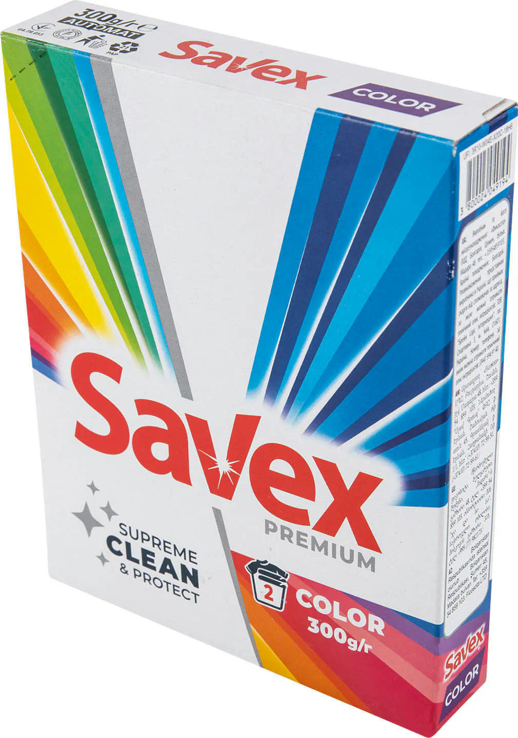 Пральний порошок Savex Premium Color 300 гфото