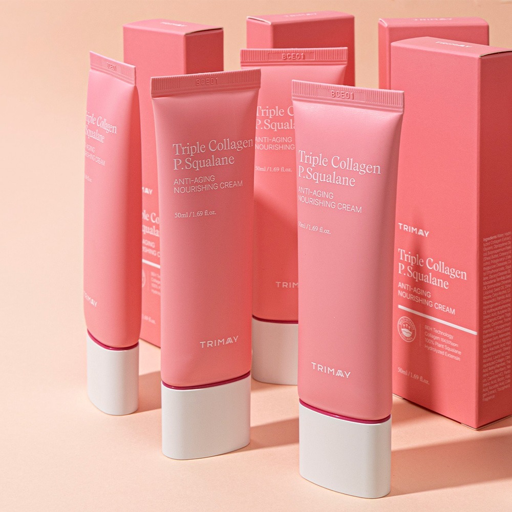 Крем для обличчя Trimay Triple Collagen P.squalane 50 млфото